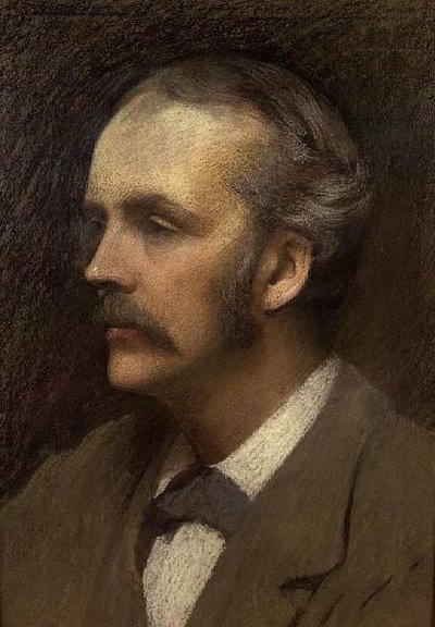 アーサー・バルフォア卿の肖像 作： Ellis William Roberts