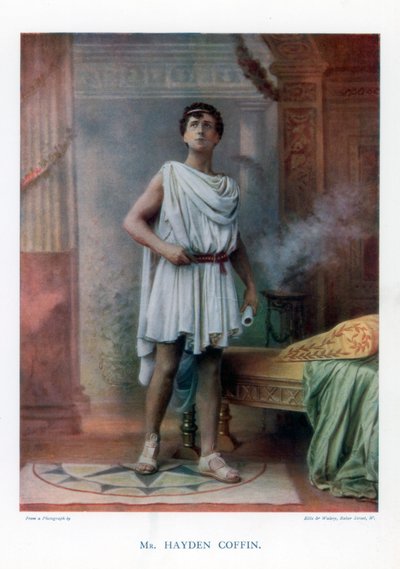 チャールズヘイデン棺、イギリスの俳優および歌手、1901年。 作： Ellis and Walery