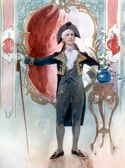 カントリーガールのチャールズヘイデン棺、c1902。 作： Ellis and Walery