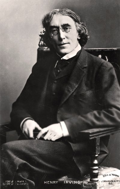 ハリーブロドリブアーヴィング1870〜1919年、イギリスの俳優、1905年。 作： Ellis and Walery
