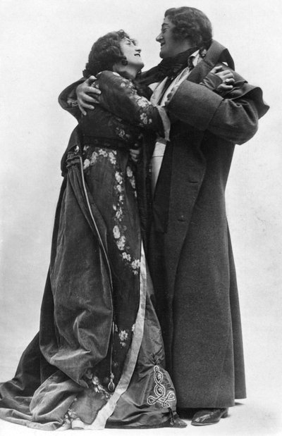 ジュリアニールソンとフレッドテリー（The Scarlet Pimpernel、c1905）。 作： Ellis and Walery