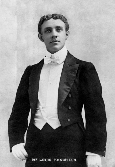 ルイスブラッドフィールド、1903年。 作： Ellis and Walery