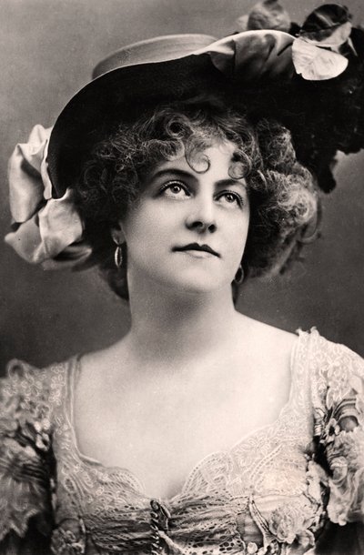 マリースタッドホルム1875-1930、イギリスの女優、1907年。 作： Ellis and Walery