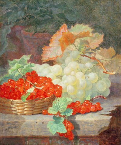 スグリとブドウ、1864 作： Eloise Harriet Stannard