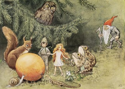 『太陽の卵』（1932年） 作： Elsa Beskow