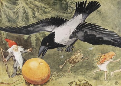 『太陽の卵』（1932年） クラカン 作： Elsa Beskow