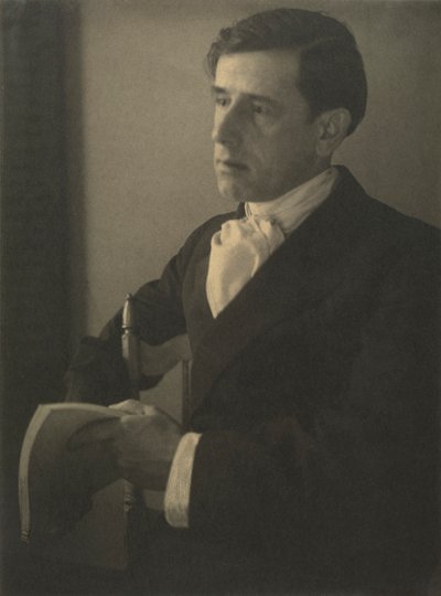 クラレンス H. ホワイトの肖像 1871 ～ 1925 年、c. 1898年。 作： Ema Spencer