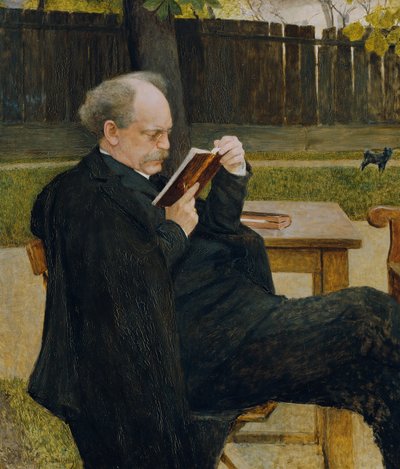 読書マン 作： Emanuel Baschny