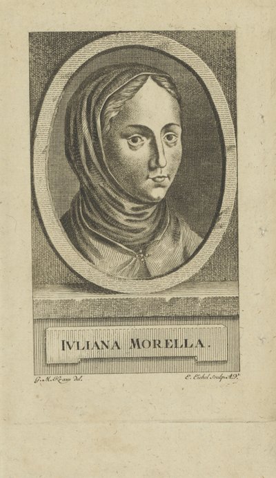 ジュリアナ・モレルの肖像画（1594～1653年、1777年以前）。 作： Emanuel Eichel