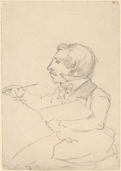 イーストマン・ジョンソンのスケッチ 作： Emanuel Gottlieb Leutze