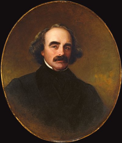 ナサニエル・ホーソーン 作： Emanuel Gottlieb Leutze