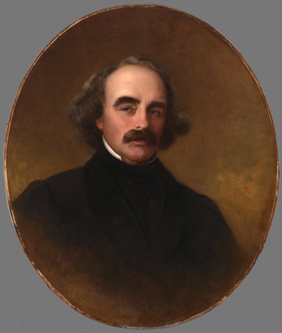 ナサニエル・ホーソーン、1862年。 作： Emanuel Gottlieb Leutze