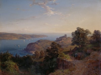 ボスポラス海峡の河口 (Yoros Kalesi) 作： Emanuel Stöckler