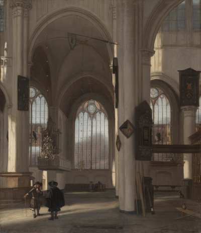 教会の内部 作： Emanuel de Witte