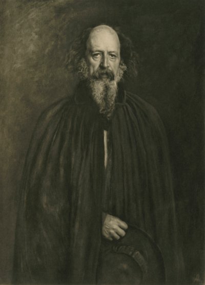 アルフレッド卿テニーソン、1881年、1908年。 作： Emery Walker