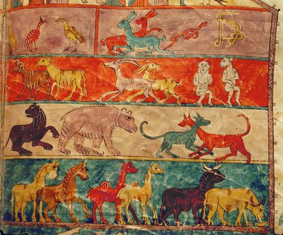 箱舟の中の動物たち 作： 