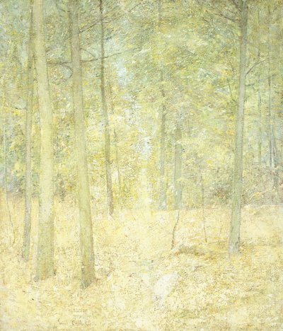 森のシーン 作： Emil Carlsen