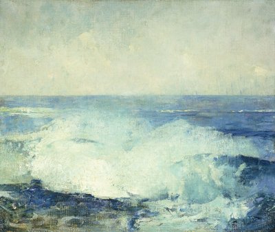 砕ける波 作： Emil Carlsen