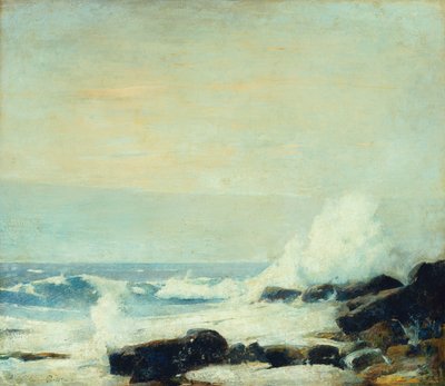 雄大な海、1907年頃（キャンバスに油彩） 作： Emil Carlsen