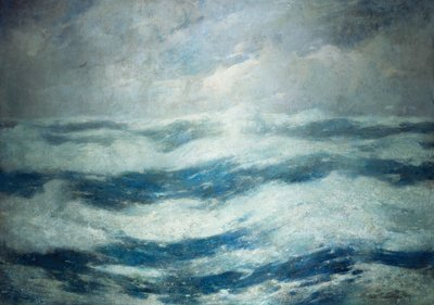 空と海 作： Emil Carlsen