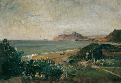 コルフ島近くのイオニア海 作： Emil Jakob Schindler