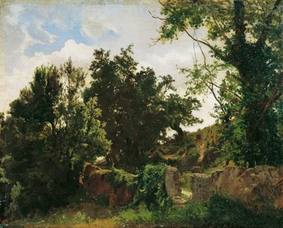 プランケンベルクの城壁 作： Emil Jakob Schindler