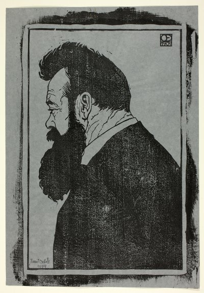 F.ホドラー 作： Emil Orlik
