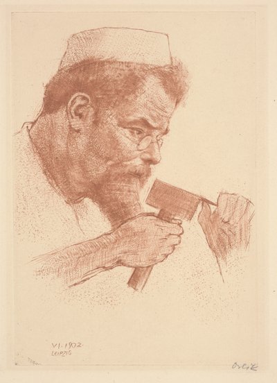 マックス・クリンガーの仕事 作： Emil Orlik