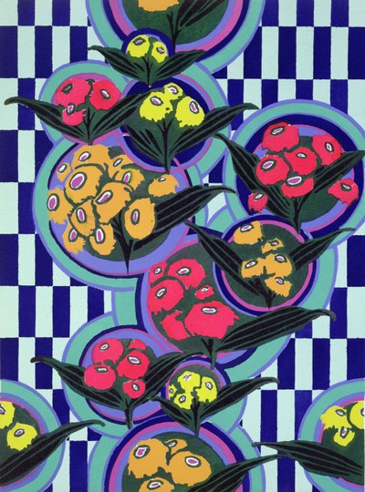 「Floreal: New Designs & Colors」のデザインモチーフ 作： Émile Allain Séguy