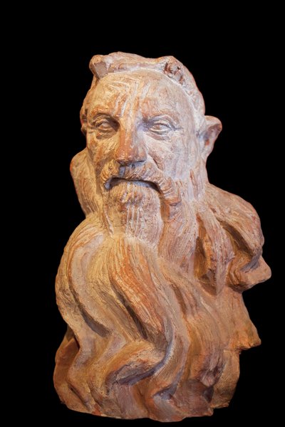 オーギュストロダンの胸像 作： Emile Antoine Bourdelle