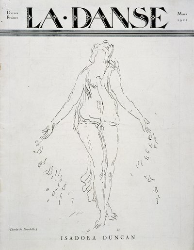イサドラ・ダンカン（アイルランド系アメリカ人ダンサー 作： Emile Antoine Bourdelle