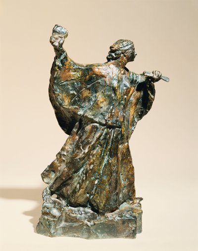 職場での彫刻家;仕事で女性彫刻家、1906 作： Emile Antoine Bourdelle