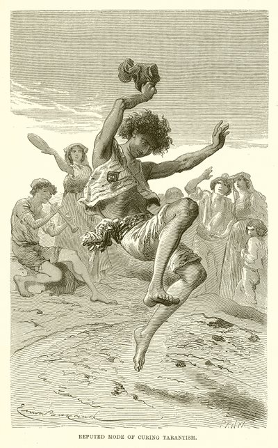 治癒タランティズムの評判のモード 作： Emile Antoine Bayard