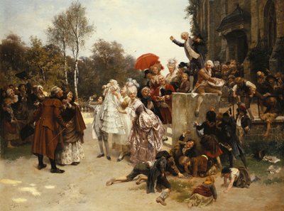 洗礼、1863 作： Emile Antoine Bayard
