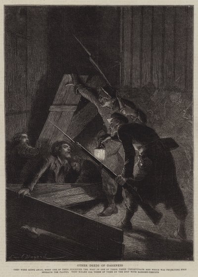 犯罪の歴史、目撃者の証言 作： Emile Antoine Bayard