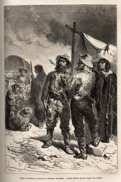 Type de pionniers, de bouviers et d