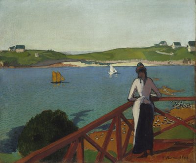 セントブリアックでの午後、1887年 作： Emile Bernard