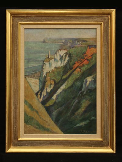 沿岸の風景、1925年頃 作： Emile Bernard