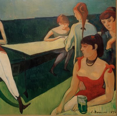 売春宿（詳細） 作： Emile Bernard