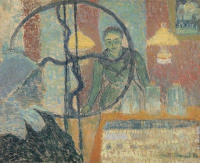 ポンタヴェンの店内 作： Emile Bernard