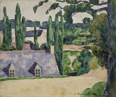 ポンアヴェンの風景 作： Emile Bernard