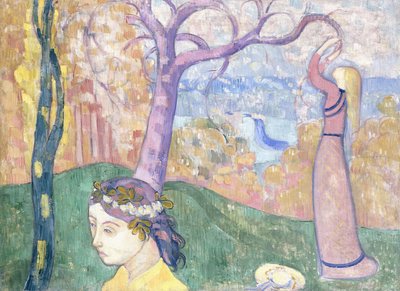 愛の森のマドレーヌ、1892 作： Emile Bernard