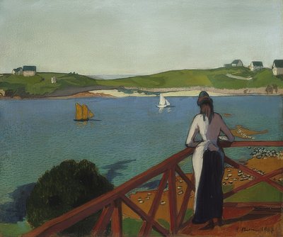 サンブリアックでの午後。 1887 作： Emile Bernard