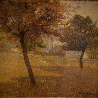 ポン＝タヴァンの果樹園 作： Emile Bernard