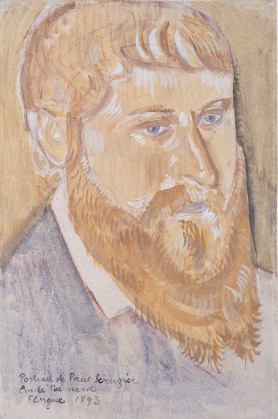 ポール・セルシエの肖像、1893 作： Emile Bernard