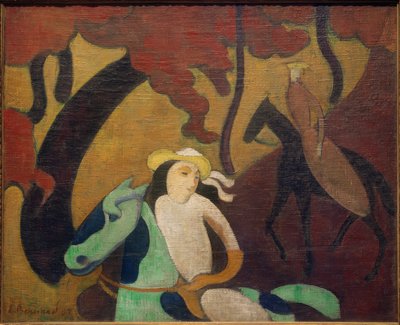 ロビンソン島のライダー 作： Emile Bernard