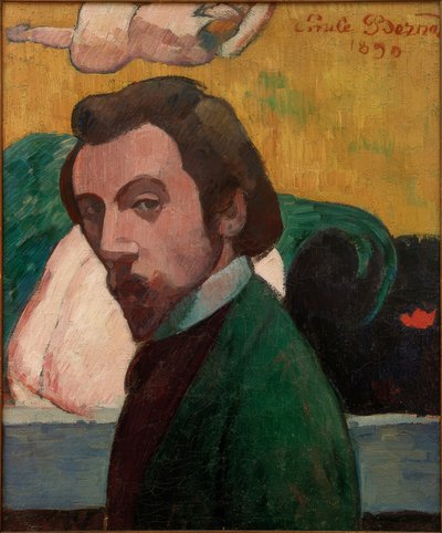 自画像 エミール・ベルナール 1890年 作： Emile Bernard