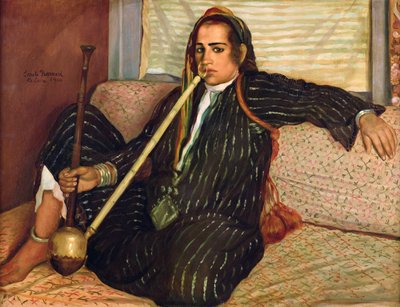喫煙ハシチ、1900 作： Emile Bernard