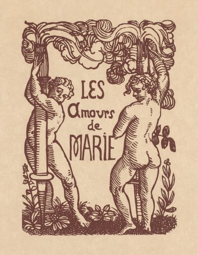 ピエール・ロンサールの愛: マリーの愛 作： Emile Bernard
