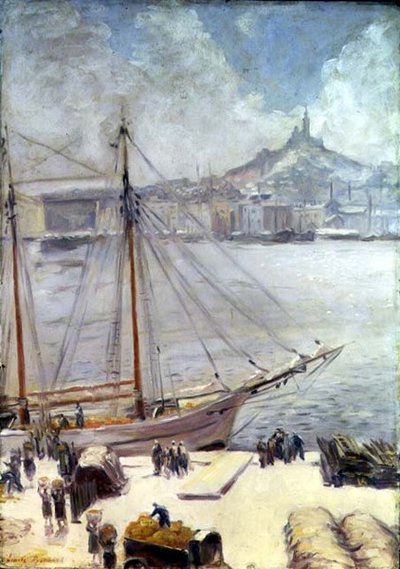 The Quay, Marseilles 作： Emile Bernard